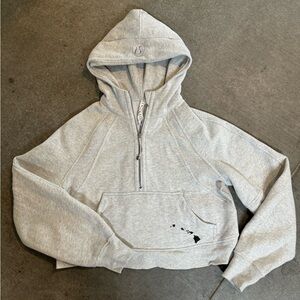 Lululemon Limited Edition Hawaii Islands Half Zip Scuba Hoodie